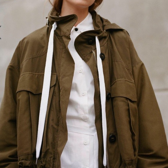 rag & bone Voltaire Parka, Small, Green - Picture 2 of 7